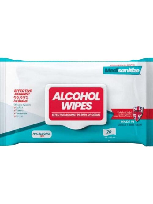Alcohol Wipes x 100 Pack