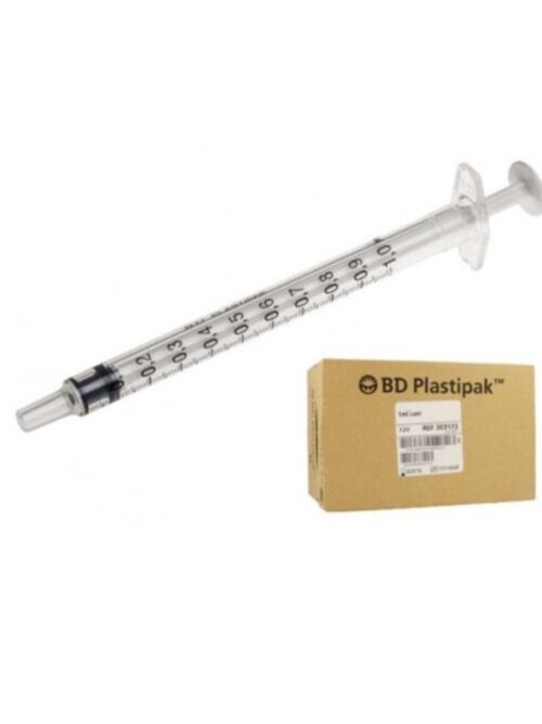 BD Plastipak Syringes 1ml x 120