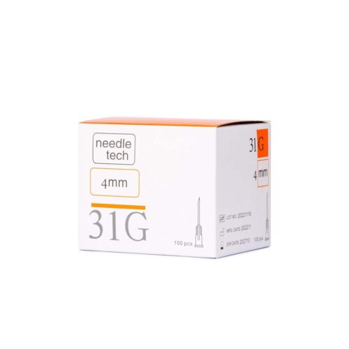 Natural Meso Needle (JTN) 31G x 4mm x 100 needles