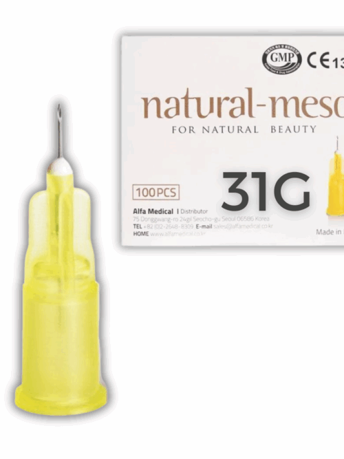 Natural Meso Needle (JTN) 31G x 6mm x 100 needles