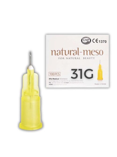 Natural Meso Needle (JTN) 31G x 8mm x 100 needles
