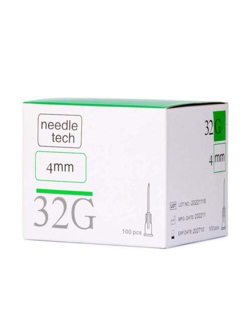 Natural Meso Needle (JTN) 32G x 4mm x 100 needles