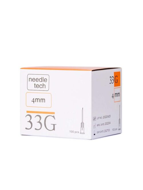 Natural Meso Needle (JTN) 33G x 4mm x 100 needles
