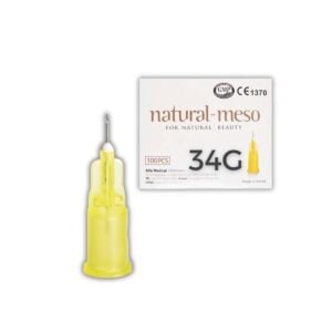 Natural Meso Needle (JTN) 34G x 6mm x 100 needles