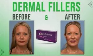 Dermal fillers before and after