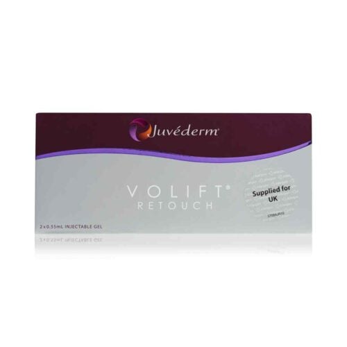 JUVVOLRE_DERMAL-FILLER_FRONT Juvederm Volift Retouch 2 x 0.55ml