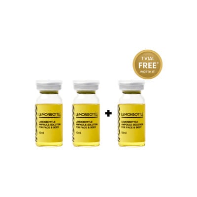 LEMON BOTTLE BUNDLE (1) 2 Lemon Bottle Vials + 1 FREE Skin Booster