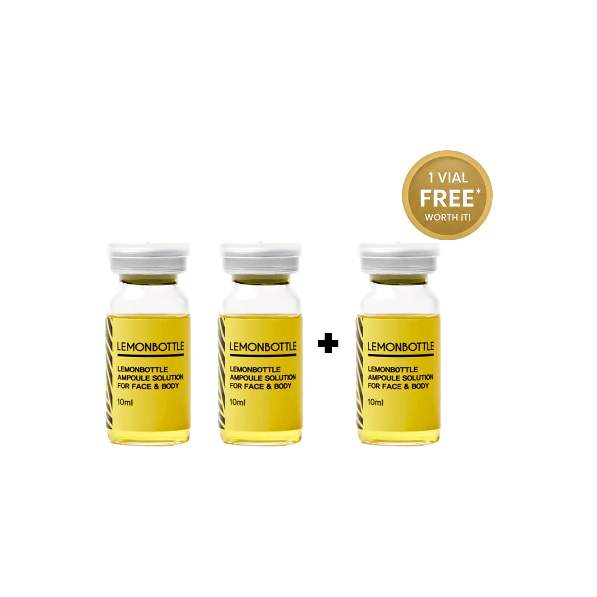 2 Lemon Bottle Vials + 1 FREE Fat Dissolver - Aesthetics Warehouse