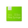 fine syringe (1) ELASTY Fine Syringe 0.5cc