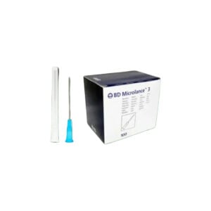 23G 1 1/4″ (30mm) Needle (Long Blue) – X 100