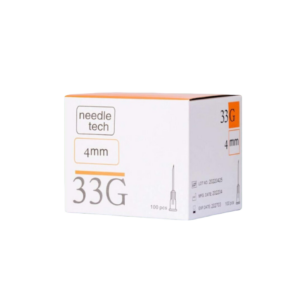 Natural Meso Needle (JTN) 33G x 4mm x 100 needles