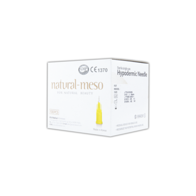 Natural Meso Needle (JTN) 34G x 6mm x 100 needles