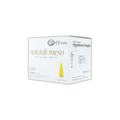 Natural Meso Needle (JTN) 34G x 8mm x 100 needles